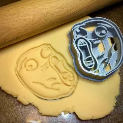 "LAWL" Meme Cookie Cutter