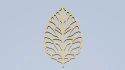 leaf earrings