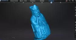 Lewis Chessman - Einscan pro hd scan