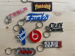 LOGO KEYCHAIN PACK 4