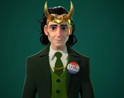 Loki stylized model