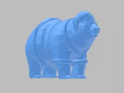 Low Poly -  Bear