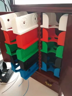 Magic deck tray for CD holder