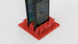 Makerbot Logo Maze Phone Stand