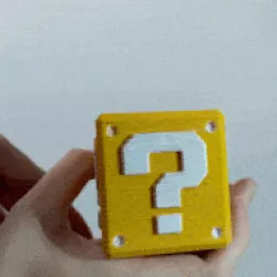 Mario Bros Question block Springo