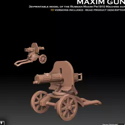 Maxim Gun PM 1910