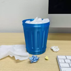 Mini Trash can with Fusion 360