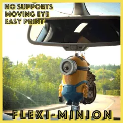 Minion CAR HANGER FLEXI Articulated Minions Despicable Me