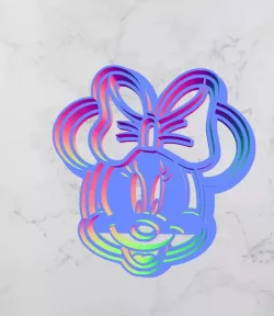 Minnie Mouse cookie cuter