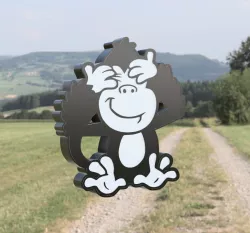 monkey lamp