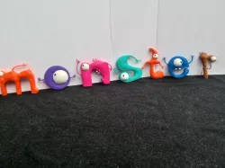 Monster Letters - Full Alphabet - 26 characters