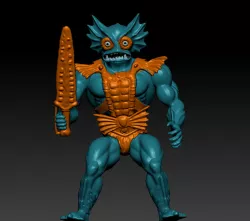 Motu stile action figure