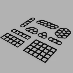 Movement Trays for 25/32/40mm Bases