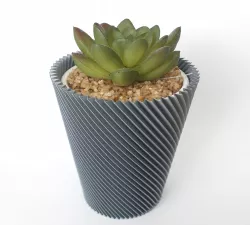 Multifunctional cup: plant pot, tool holder, lamp, ordinary cup in one