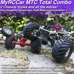 MyRCCar MTC Total Combo, Two 1/10 RC Off-Road Chassis Styles and may extras!
