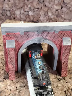 N Scale Tunnel Portal and Tunnel Liner