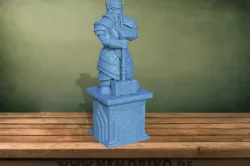 Nemoriko`s : Tabletop Dwarf King Statue