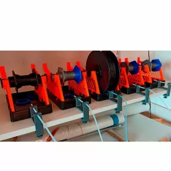 New clip for gravity spool holder for Prusa MMU2S