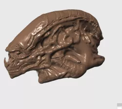 Newborn Alien - Alien Sapien - Head