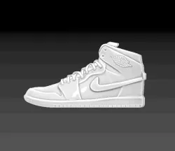 NIKE AIR JORDAN 1 Plus OFF-WHITE X NIKE AIR JORDAN 1 with Box