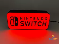 nintendo switch logo box lamp