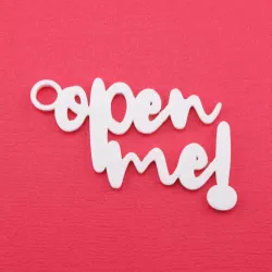 Open Me - Christmas Gift Tag