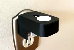 Outlet Mounted Apple Watch Dock