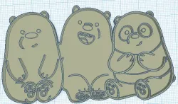 Outrageous cutting / we bare bears