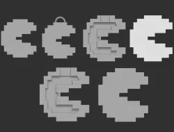 Pac man 3d Print Pixel