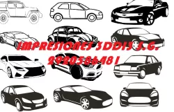 PACK 20 VARIOUS CAR KEY RINGS