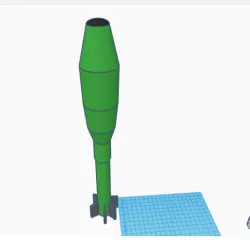 PAF 62mm anti-tank rifle grenade