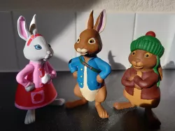 Peter Rabbit With Benjamin Bunny & Lily Bobtail
