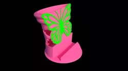 Phone Holder + Pencil Holder