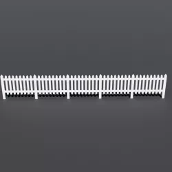picket fence for diorama scale 1/87