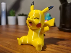 Pikachu but he has a nose