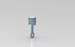 Piston Keychain