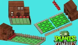 Plants vs Zombies Backyard Board Game