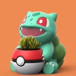 POKEMON - BULBASAUR PLANTER (EASY PRINT NO SUPPORT)