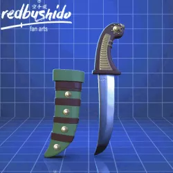 PORGAS D ACE KNIFE PROP. ONE PIECE