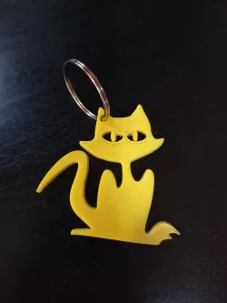 Porta Chiavi , keychain cat