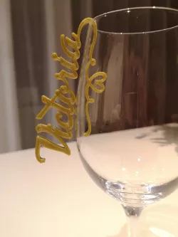 Portes Noms pour verres