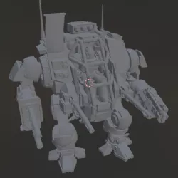 Prime Common Space Sci Fi Bipedal Exo Suit