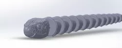 print in place snake