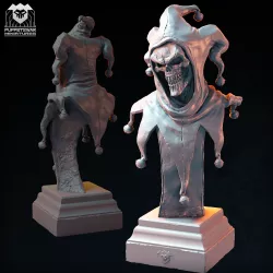 Puppetswar Jester Bust