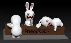 Rabbid Rabbit Beer Bar for friends
