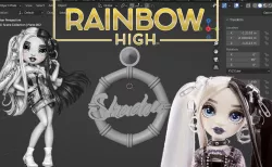 Rainbow High Heather Grayson Earrings