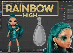 Rainbow High Jewel Richie Earrings