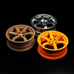 Rays Volk Racing Rim & Keychain