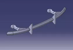 Rear bumper 4ch