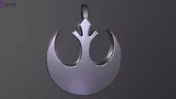 Rebel Alliance Pendant magnet